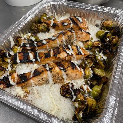 Image of Teriyaki Salmon Bowls